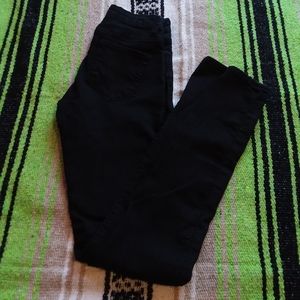 Black skinny jeans